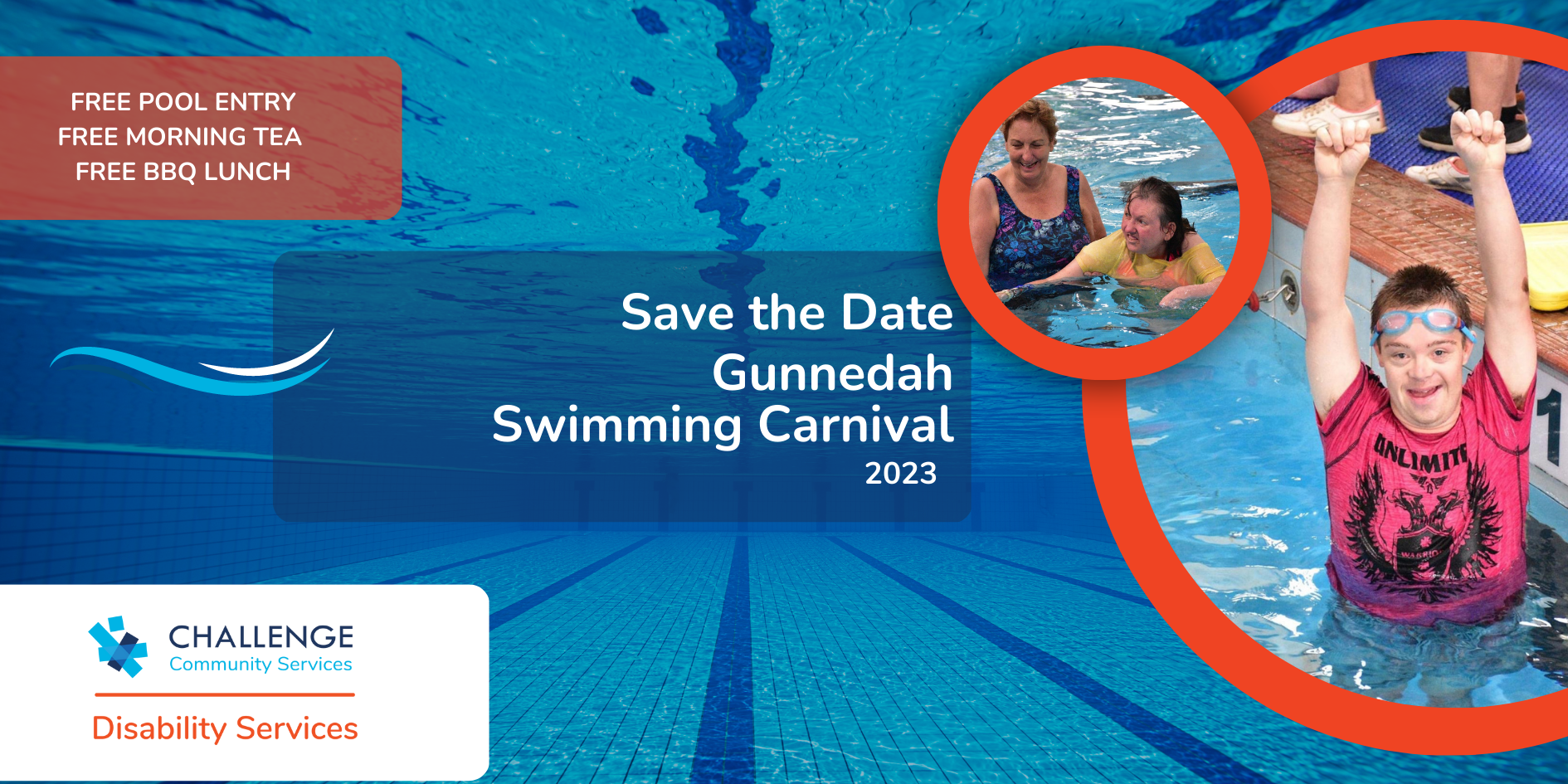 Gunnedah swimming carnival banner image
